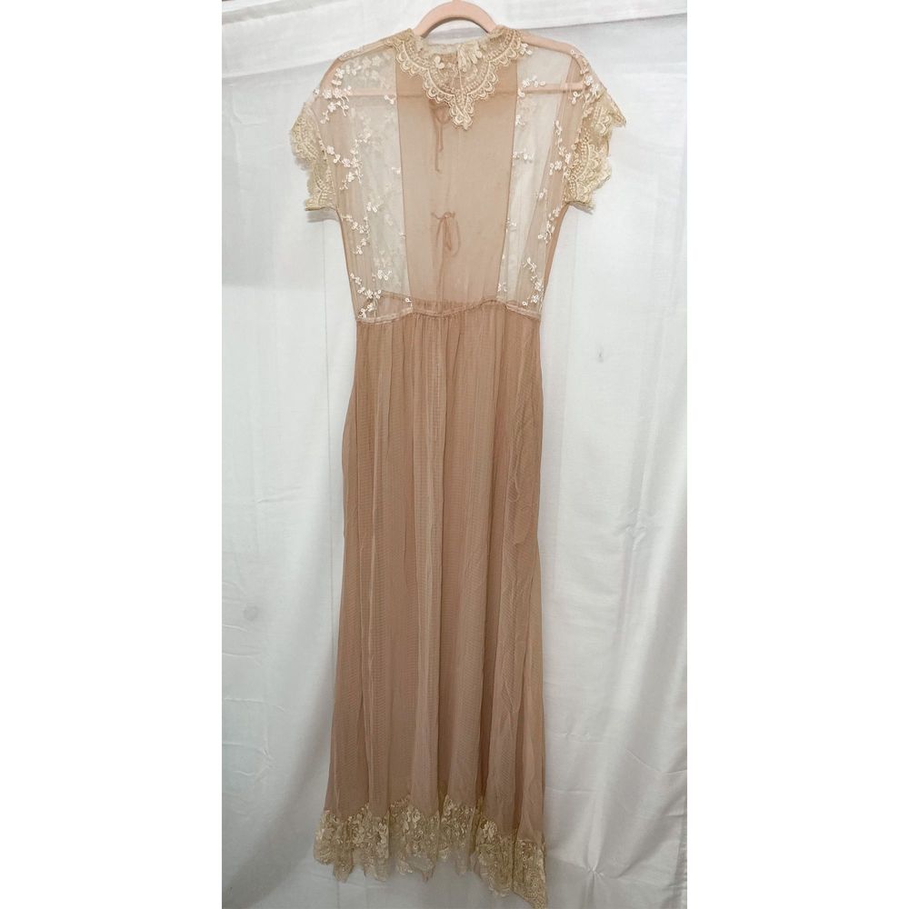 Rare vintage Lanvin Saks Fifth Avenue Nightgown - Picture 4 of 12